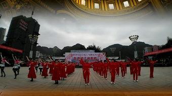 过年视频舞蹈成人室外,舞动成人室外过年盛景