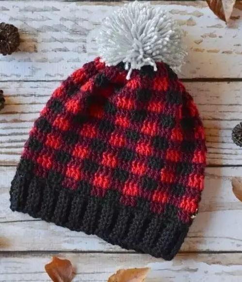 秋冬成人帽子钩针视频,钩针编织帽子教程,温暖一整个季节